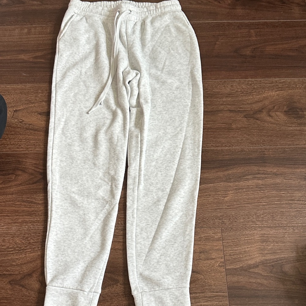 Rae Dunn Gray Track Pants